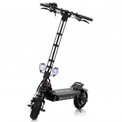Elektromos roller SB9, Duál motor 2400W, 10 inch, Maximális sebesség 80km/h, Akkumulátor LG 52V 18.2 ah