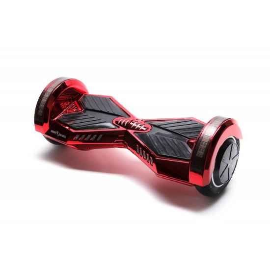 Transformers ElectroRed  Hoverboard - 8” Kerekek, Bluetooth Hangszórók, LED Fények, Önegyensúlyozás, 15km hatótávolság, 700W teljesítmény, 4Ah Samsung cellás akkumulátor, Smart Balance