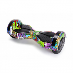 Transformers Multicolor Hoverboard - 6.5” Kerekek, Bluetooth Hangszórók, LED Fények, Önegyensúlyozás, 15km hatótávolság, 700W teljesítmény, 4Ah Samsung cellás akkumulátor, Smart Balance