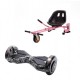 Hoverboard Go Kart Csomag, 6.5 Inch-es, Teljesítménye 700W, Bluetooth-os beépített hangszórók, Led-ek, Smart Balance Transformers SkullHead 2