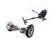 OffRoad Last Dead Hoverboard Szett Ergonomikus HoverKart Üléssel - 10” Kerekek, Bluetooth Hangszórók, LED Fények, Önegyensúlyozás, 15km hatótávolság, 700W teljesítmény, 4Ah Samsung cellás akkumulátor, Smart Balance 2