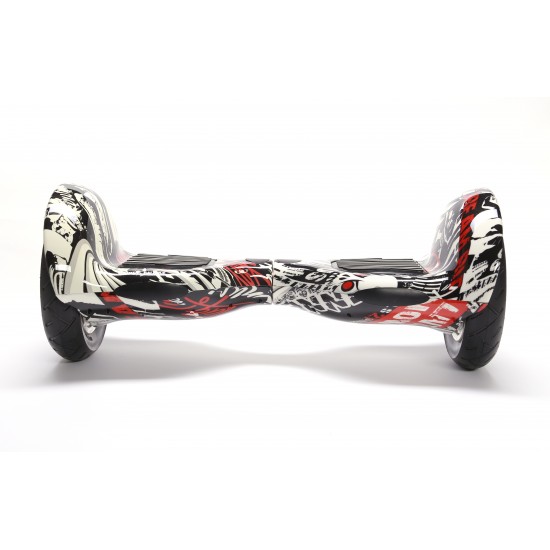 OffRoad Last Dead Hoverboard Szett Ergonomikus HoverKart Üléssel - 10” Kerekek, Bluetooth Hangszórók, LED Fények, Önegyensúlyozás, 15km hatótávolság, 700W teljesítmény, 4Ah Samsung cellás akkumulátor, Smart Balance 4