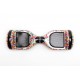 Regular Abstract Hoverboard Szett Komfortos HoverKart Üléssel - 6.5” Kerekek, Bluetooth Hangszórók, LED Fények, Önegyensúlyozás, 15km hatótávolság, 700W teljesítmény, 4Ah Samsung cellás akkumulátor, Smart Balance 3