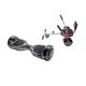 Regular SkullHead Hoverboard Szett Komfortos HoverKart Üléssel - 6.5” Kerekek, Bluetooth Hangszórók, LED Fények, Önegyensúlyozás, 15km hatótávolság, 700W teljesítmény, 4Ah Samsung cellás akkumulátor, Smart Balance 2