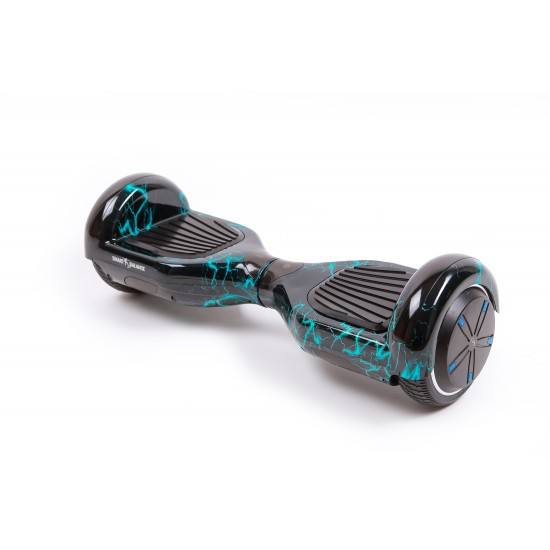 Regular Thunderstorm Hoverboard Szett Komfortos HoverKart Üléssel - 6.5” Kerekek, Bluetooth Hangszórók, LED Fények, Önegyensúlyozás, 15km hatótávolság, 700W teljesítmény, 4Ah Samsung cellás akkumulátor, Smart Balance 2