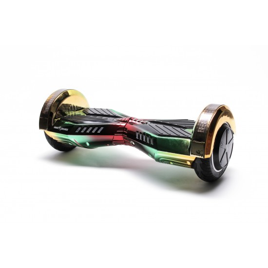 Transformers California  Hoverboard Szett Komfortos HoverKart Üléssel - 8” Kerekek, Bluetooth Hangszórók, LED Fények, Önegyensúlyozás, 15km hatótávolság, 700W teljesítmény, 4Ah Samsung cellás akkumulátor, Smart Balance 2