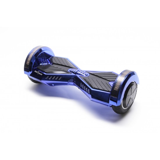 Transformers ElectroBlue  Hoverboard Szett Komfortos HoverKart Üléssel - 8” Kerekek, Bluetooth Hangszórók, LED Fények, Önegyensúlyozás, 15km hatótávolság, 700W teljesítmény, 4Ah Samsung cellás akkumulátor, Smart Balance 3