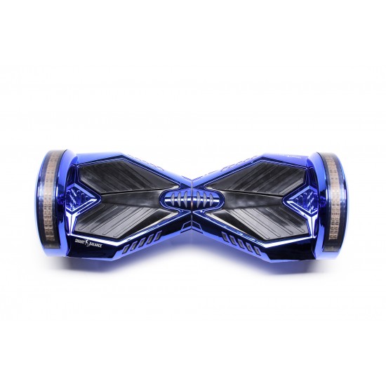 Transformers ElectroBlue  Hoverboard Szett Komfortos HoverKart Üléssel - 8” Kerekek, Bluetooth Hangszórók, LED Fények, Önegyensúlyozás, 15km hatótávolság, 700W teljesítmény, 4Ah Samsung cellás akkumulátor, Smart Balance 5