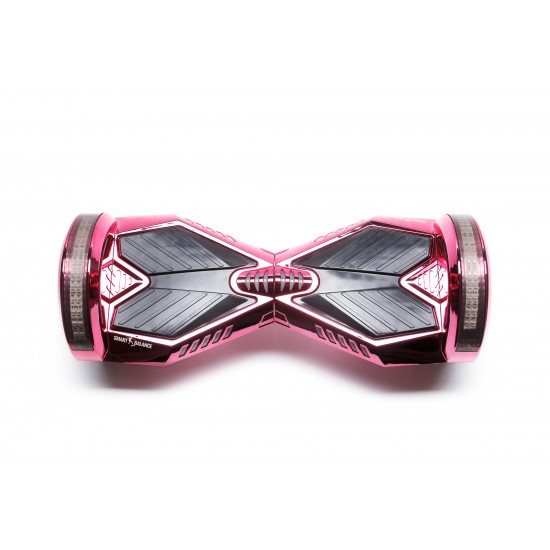 Transformers ElectroPink  Hoverboard Szett Komfortos HoverKart Üléssel - 8” Kerekek, Bluetooth Hangszórók, LED Fények, Önegyensúlyozás, 15km hatótávolság, 700W teljesítmény, 4Ah Samsung cellás akkumulátor, Smart Balance 3