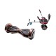 Hoverboard Go Kart Csomag, 8 Inch-es, Teljesítménye 700W, Bluetooth-os beépített hangszórók, Led-ek, Hoverkart szivacsos ülés, Smart Balance Transformers Iron 2