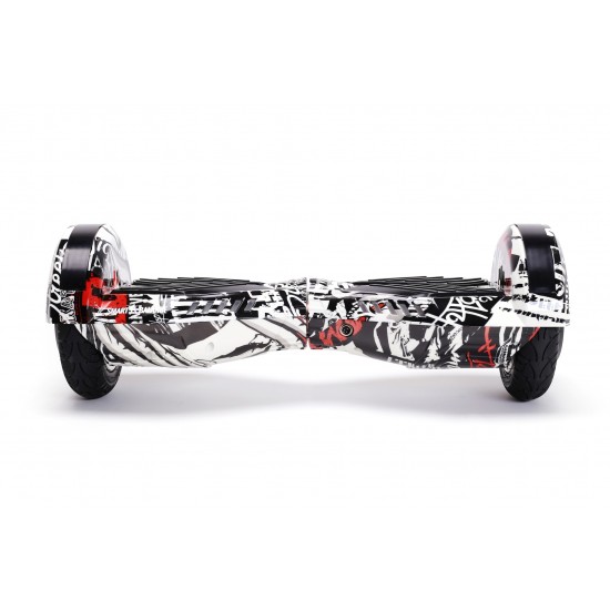 Transformers Last Dead Hoverboard Szett Komfortos HoverKart Üléssel - 6.5” Kerekek, Bluetooth Hangszórók, LED Fények, Önegyensúlyozás, 15km hatótávolság, 700W teljesítmény, 4Ah Samsung cellás akkumulátor, Smart Balance 4