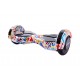 Hoverboard Go Kart Csomag, 8 Inch-es, Teljesítménye 700W, Bluetooth-os beépített hangszórók, Led-ek, Hoverkart szivacsos ülés, Smart Balance Transformers Splash 5