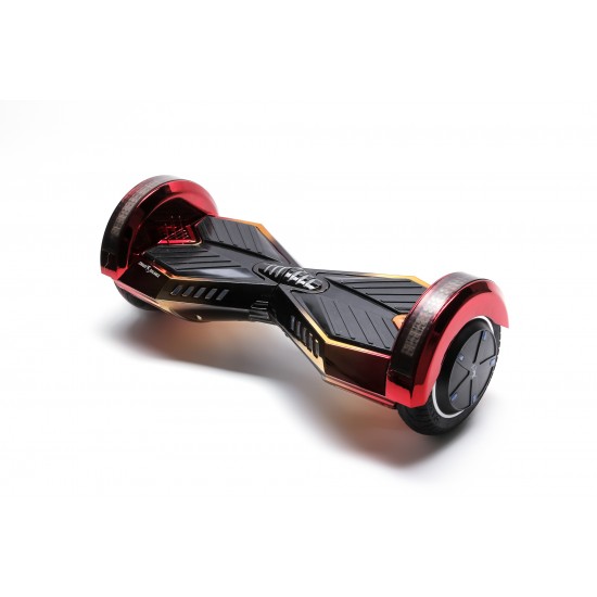 Transformers Sunset  Hoverboard Szett Komfortos HoverKart Üléssel - 8” Kerekek, Bluetooth Hangszórók, LED Fények, Önegyensúlyozás, 15km hatótávolság, 700W teljesítmény, 4Ah Samsung cellás akkumulátor, Smart Balance 5