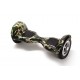 OffRoad Camouflage Hoverboard Szett Kék Dupla Felfüggesztésű HoverKart Üléssel - 10” Kerekek, Bluetooth Hangszórók, LED Fények, Önegyensúlyozás, 15km hatótávolság, 700W teljesítmény, 4Ah Samsung cellás akkumulátor, Smart Balance 3
