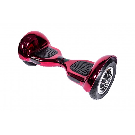 OffRoad ElectroPink Hoverboard Szett Komfortos HoverKart Üléssel - 10” Kerekek, Bluetooth Hangszórók, LED Fények, Önegyensúlyozás, 15km hatótávolság, 700W teljesítmény, 4Ah Samsung cellás akkumulátor, Smart Balance 3