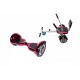 Hoverboard Go Kart Csomag, 10 Inch-es, Teljesítménye 700W, Bluetooth-os beépített hangszórók, Led-ek, Hoverkart szivacsos ülés, Smart Balance OffRoad ElectroPink 2
