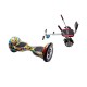 OffRoad HipHop Hoverboard Szett Komfortos HoverKart Üléssel - 10” Kerekek, Bluetooth Hangszórók, LED Fények, Önegyensúlyozás, 15km hatótávolság, 700W teljesítmény, 4Ah Samsung cellás akkumulátor, Smart Balance 2