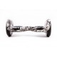 OffRoad SkullHead Hoverboard Szett Komfortos HoverKart Üléssel - 10” Kerekek, Bluetooth Hangszórók, LED Fények, Önegyensúlyozás, 15km hatótávolság, 700W teljesítmény, 4Ah Samsung cellás akkumulátor, Smart Balance 6