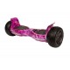 Hummer Galaxy Pink All-Terrain Hoverboard Szett Komfortos HoverKart Üléssel – 8.5” Kerekek, Bluetooth Hangszórók, LED Fények, Önegyensúlyozás, 15km hatótávolság, 700W teljesítmény, 4Ah Samsung cellás akkumulátor, Smart Balance 6