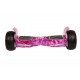 Hummer Galaxy Pink All-Terrain Hoverboard Szett Komfortos HoverKart Üléssel – 8.5” Kerekek, Bluetooth Hangszórók, LED Fények, Önegyensúlyozás, 15km hatótávolság, 700W teljesítmény, 4Ah Samsung cellás akkumulátor, Smart Balance 3