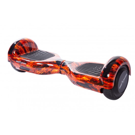 Regular Flame Hoverboard Szett Kék Dupla Felfüggesztésű HoverKart Üléssel - 6.5” Kerekek, Bluetooth Hangszórók, LED Fények, Önegyensúlyozás, 15km hatótávolság, 700W teljesítmény, 4Ah Samsung cellás akkumulátor, Smart Balance 2