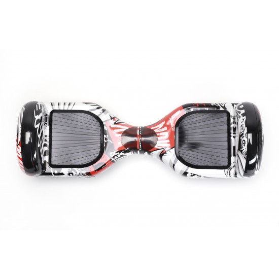 Regular Last Dead Hoverboard Szett Piros Dupla Felfüggesztésű HoverKart Üléssel - 6.5” Kerekek, Bluetooth Hangszórók, LED Fények, Önegyensúlyozás, 15km hatótávolság, 700W teljesítmény, 4Ah Samsung cellás akkumulátor, Smart Balance 4