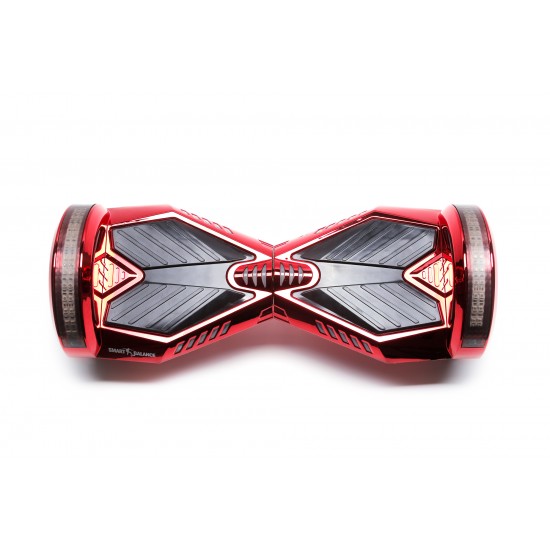 Transformers ElectroRed  Hoverboard Szett Kék Dupla Felfüggesztésű HoverKart Üléssel - 8” Kerekek, Bluetooth Hangszórók, LED Fények, Önegyensúlyozás, 15km hatótávolság, 700W teljesítmény, 4Ah Samsung cellás akkumulátor, Smart Balance 2