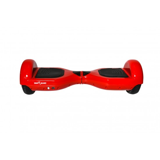Regular Red PowerBoard Hoverboard Szett Piros Dupla Felfüggesztésű HoverKart Üléssel - 6.5” Kerekek, Bluetooth Hangszórók, LED Fények, Önegyensúlyozás, 15km hatótávolság, 700W teljesítmény, 4Ah Samsung cellás akkumulátor, Smart Balance 3