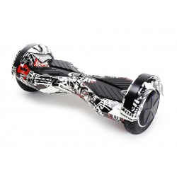 Transformers Last Dead Hoverboard - 6.5” Kerekek, Bluetooth Hangszórók, LED Fények, Önegyensúlyozás, 15km hatótávolság, 700W teljesítmény, 4Ah Samsung cellás akkumulátor, Smart Balance