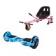 Hoverboard Go Kart Csomag, 6.5 Inch-es, Teljesítménye 700W, Bluetooth-os beépített hangszórók, Led-ek, Smart Balance Regular Camouflage (blue) 2