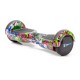 Regular Multicolor fogantyúval Hoverboard Szett Kék Dupla Felfüggesztésű HoverKart Üléssel - 6.5” Kerekek, Bluetooth Hangszórók, LED Fények, Önegyensúlyozás, 15km hatótávolság, 700W teljesítmény, 4Ah Samsung cellás akkumulátor, Smart Balance 7