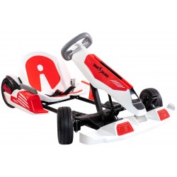 SB Kart,  SmartBalance ™, 800 W motor teljesítmény, hatótáv akár 15 km-ig, végsebesség akár 24 km/h, fehér/piros