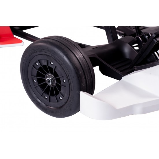 SB Kart,  SmartBalance ™, 800 W motor teljesítmény, hatótáv akár 15 km-ig, végsebesség akár 24 km/h, fehér/piros