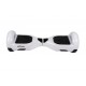 Hoverboard Smart Balance ™, Regular White, 6.5 colos kerekek, Bluetooth, Autobalance, Led lámpák, 700 W, Samsung cellás akkumulátor Hoverboard Smart Balance ™, Regular White, 6.5 colos kerekek, Bluetooth, Autobalance, Led lámpák, 700 W, Samsung cellás akkumulátor