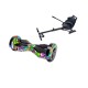Transformers Multicolor  Hoverboard Szett Ergonomikus HoverKart Üléssel - 8” Kerekek, Bluetooth Hangszórók, LED Fények, Önegyensúlyozás, 15km hatótávolság, 700W teljesítmény, 4Ah Samsung cellás akkumulátor, Smart Balance 2