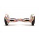 OffRoad Abstract Hoverboard Szett Ergonomikus HoverKart Üléssel - 10” Kerekek, Bluetooth Hangszórók, LED Fények, Önegyensúlyozás, 15km hatótávolság, 700W teljesítmény, 4Ah Samsung cellás akkumulátor, Smart Balance 4