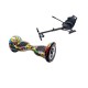 Hoverboard Go Kart Csomag, 10 Inch-es, Teljesítménye 700W, Bluetooth-os beépített hangszórók, Led-ek, Hoverkart ergonomikus ülés, Smart Balance OffRoad HipHop 2