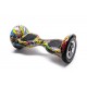 Hoverboard Go Kart Csomag, 10 Inch-es, Teljesítménye 700W, Bluetooth-os beépített hangszórók, Led-ek, Hoverkart ergonomikus ülés, Smart Balance OffRoad HipHop 5