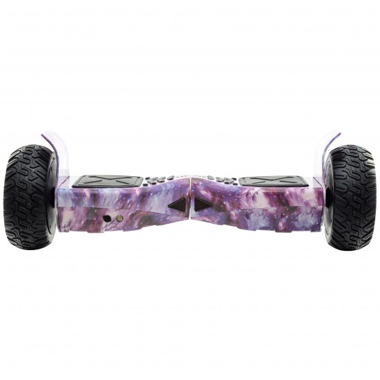 Hummer Galaxy All-Terrain Hoverboard Szett Kék Dupla Felfüggesztésű HoverKart Üléssel – 8.5” Kerekek, Bluetooth Hangszórók, LED Fények, Önegyensúlyozás, 15km hatótávolság, 700W teljesítmény, 4Ah Samsung cellás akkumulátor, Smart Balance 4