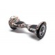OffRoad Tattoo Hoverboard Szett Piros Dupla Felfüggesztésű HoverKart Üléssel - 10” Kerekek, Bluetooth Hangszórók, LED Fények, Önegyensúlyozás, 15km hatótávolság, 700W teljesítmény, 4Ah Samsung cellás akkumulátor, Smart Balance 3