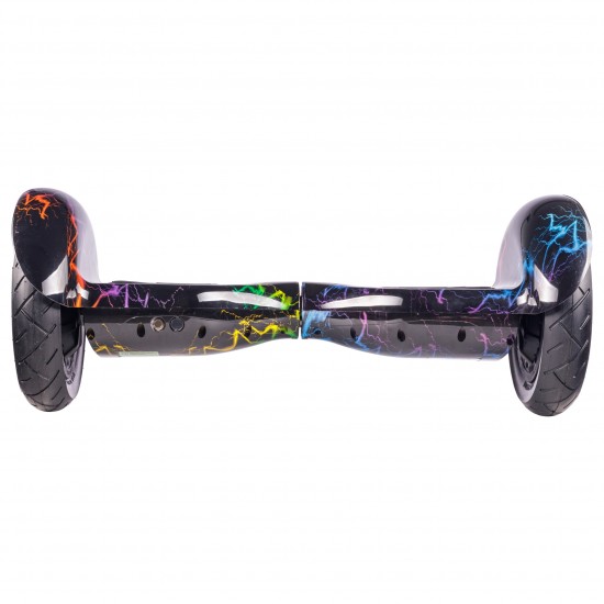 OffRoad Thunderstorm 7 Hoverboard Szett Komfortos HoverKart Üléssel - 10” Kerekek, Bluetooth Hangszórók, LED Fények, Önegyensúlyozás, 15km hatótávolság, 700W teljesítmény, 4Ah Samsung cellás akkumulátor, Smart Balance 3