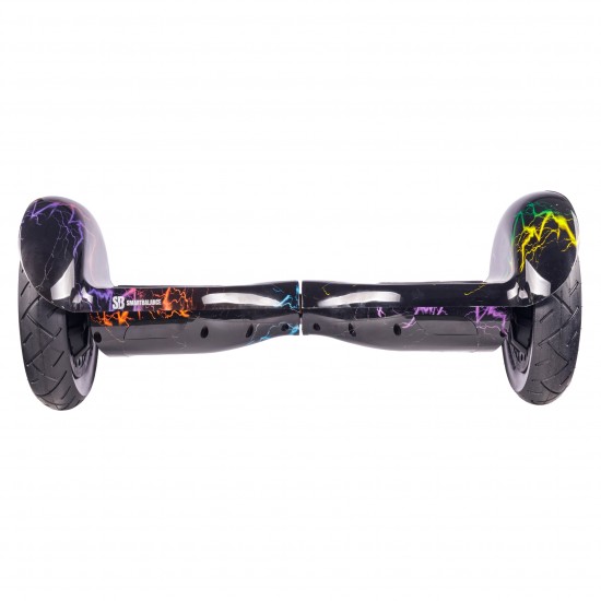 Elektromos Hoverboard Standard GoKart Szett, 10 colos, Off-Road Thunderstorm, Standard Hatótávolság, és Fekete Hoverkart, Smart Balance 5