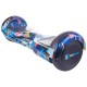 Regular America fogantyúval Hoverboard Szett Piros Dupla Felfüggesztésű HoverKart Üléssel - 6.5” Kerekek, Bluetooth Hangszórók, LED Fények, Önegyensúlyozás, 15km hatótávolság, 700W teljesítmény, 4Ah Samsung cellás akkumulátor, Smart Balance 9