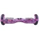 Hoverboard 6.5 Inch-es, Teljesítménye 700W, Bluetooth-os beépített hangszórók, Led-ek, Smart Balance Regular Galaxy pink, fogantyúval 3