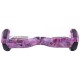 Hoverboard 6.5 Inch-es, Teljesítménye 700W, Bluetooth-os beépített hangszórók, Led-ek, Smart Balance Regular Galaxy pink, fogantyúval 6