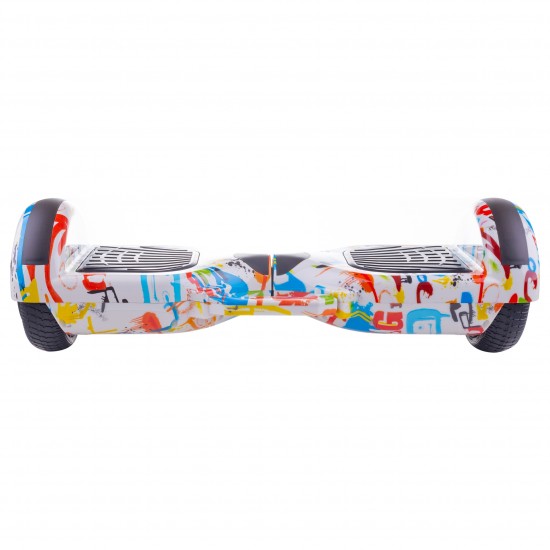 Regular Splash fogantyúval Hoverboard Szett Kék Dupla Felfüggesztésű HoverKart Üléssel - 6.5” Kerekek, Bluetooth Hangszórók, LED Fények, Önegyensúlyozás, 15km hatótávolság, 700W teljesítmény, 4Ah Samsung cellás akkumulátor, Smart Balance 2