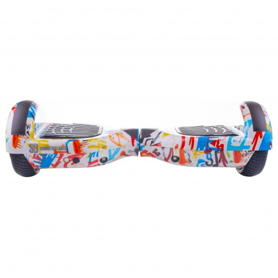 Regular Splash fogantyúval Hoverboard Szett Rózsaszín Dupla Felfüggesztésű HoverKart Üléssel - 6.5” Kerekek, Bluetooth Hangszórók, LED Fények, Önegyensúlyozás, 15km hatótávolság, 700W teljesítmény, 4Ah Samsung cellás akkumulátor, Smart Balance 8