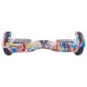 Regular Splash fogantyúval Hoverboard Szett Komfortos HoverKart Üléssel - 6.5” Kerekek, Bluetooth Hangszórók, LED Fények, Önegyensúlyozás, 15km hatótávolság, 700W teljesítmény, 4Ah Samsung cellás akkumulátor, Smart Balance 5