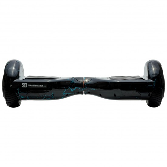 Regular Thunderstorm Blue Hoverboard Szett Kék Dupla Felfüggesztésű HoverKart Üléssel - 6.5” Kerekek, Bluetooth Hangszórók, LED Fények, Önegyensúlyozás, 15km hatótávolság, 700W teljesítmény, 4Ah Samsung cellás akkumulátor, Smart Balance 5