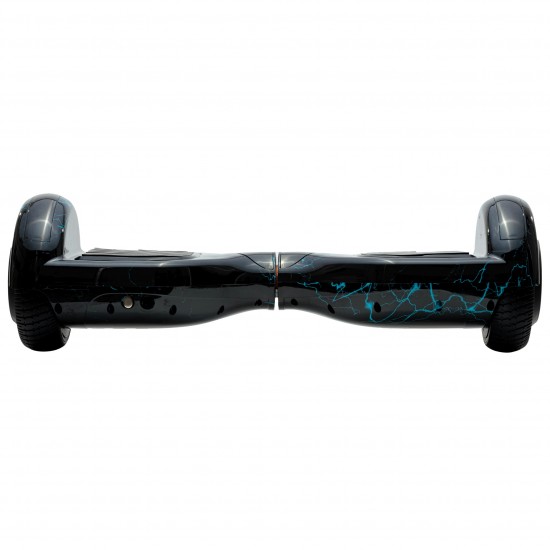 Regular Thunderstorm Blue Hoverboard Szett Komfortos HoverKart Üléssel - 6.5” Kerekek, Bluetooth Hangszórók, LED Fények, Önegyensúlyozás, 15km hatótávolság, 700W teljesítmény, 4Ah Samsung cellás akkumulátor, Smart Balance 4